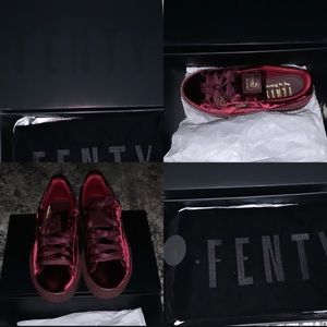 Fenty X Puma Velvet Fenty Creepers. S US 6 UK 3.5.
